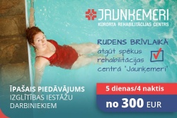 Izglītības iestāžu darbiniekiem Rehabilitācijas centrs Jaunķemeri